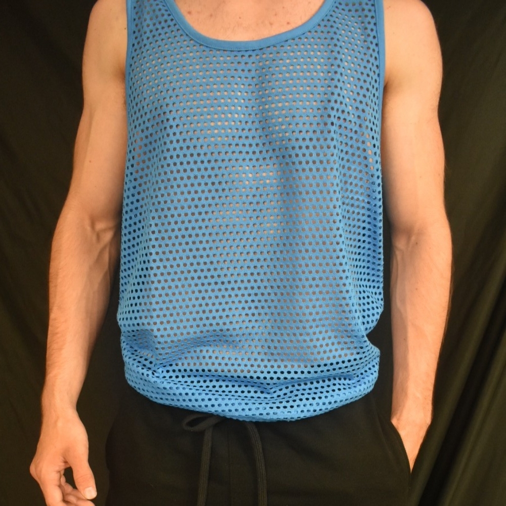 Cut-out  Male Tank top